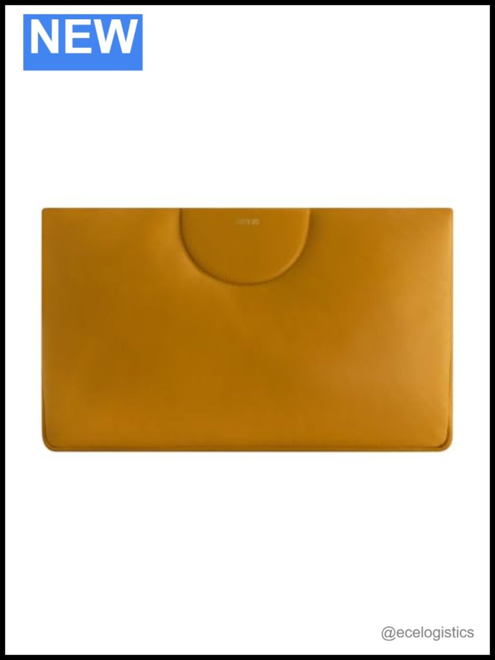 Genuine Leather Clutch Bag by Jason Wu, Sheep Leather, Gold Hardware